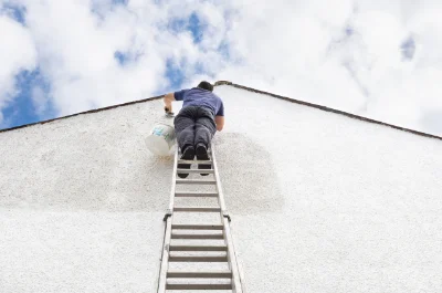 Peinture extérieure à Bassoues — façades et ravalement